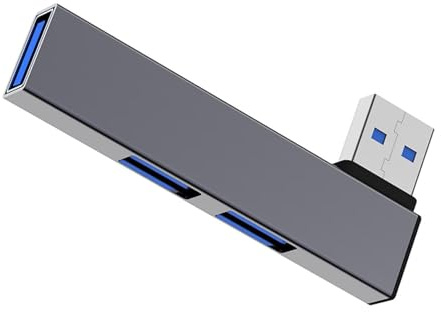 90 Gradi USB Tipo C Hub Docking Station 4 Porte Trasferimento Dati Expander Veloce USB3.0 Per PC Laptop
