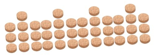 BESPORTBLE 4sets DIY Cup Pad Cork Plant Pad Ring Binder Dividers Corkscrew Corkboard Flowerpot Cork Mat Plant Plate Binder Index Dividers Flowerpot Plate Pad Plant Cork Saucer Chain 10pcs*4
