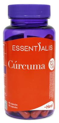 Essentialis Cúrcuma – Cúrcuma Curcumina, Pimienta Negra (Piperina), Jengibre y Vitamina D3 – Ayuda Flexibilidad y Bienestar Articular – Ayuda a la Función Digestiva – 90 cápsulas - 3 meses