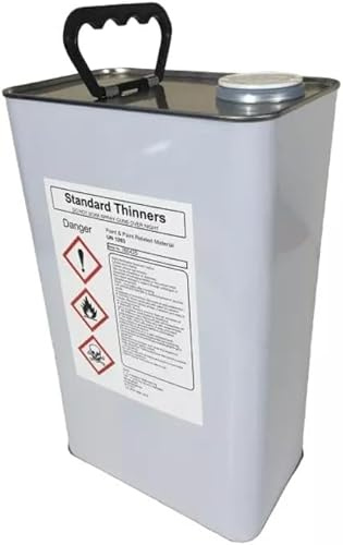 INTERMIX SUPPLIES Standard 5 Litre Paint Thinner – Fast-Drying Solvent for Thinning Paints, Cleaning Brushes & Equipment – Ideal for Automotive, Industrial & DIY Applications