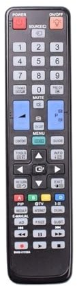 ATOMUSERLY 1 Control Remoto BN59-01039A for Smart TV 3D con retroiluminación BN59-01040A UE32C6505 UE37C600 UE40C6000 UE46C6000