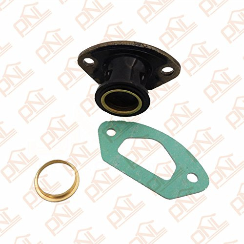 1 ensemble de pièces de tronçonneuse collecteur d'admission d'échappement avec bague et joint pour tronçonneuse chinoise 45CC/4500 52CC/5200 58CC/5800