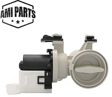 wpw10730972 W10130913 Washer Drain Pump Assembly Compatible with kenmore he2 plus whirlpool 9200 duet washer by AMI PARTS