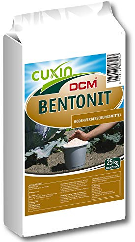 Cuxin Bentonit 25 kg gekörntes Gesteinsmehl Bodenaktivator Bodenverbesserer
