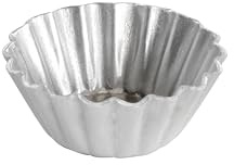 Fat Daddio's PMTH-2 Natural Aluminum Mini Tartlet Pan, 2 x 0.9 Inch, 20 count