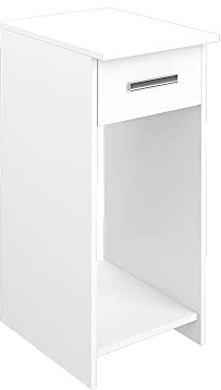 Vicco Pc-Schrank Odin, Weiß, 35.1 x 45 cm | zur Aufbewahrung von PC und Zubehör geeignet