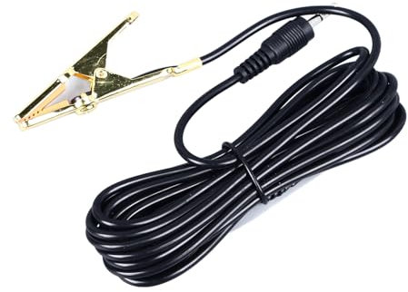 Micro à Clip de Microphone, Fixation Facile à Faible Bruit, Conception Raisonnable, Micro à Clip à Double Canal pour Erhu (3 mètres/9,84 Pieds)