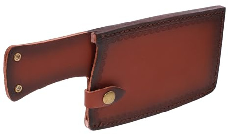 MAGICLULU Funda Protectora Diseño Portátil y Resistente para Cuchillos de Cocina en Plástico Marrón Adecuado para Uso Diario Hogar