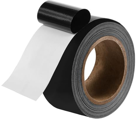 Qianyu Light Blocking Tape, Lamp Sticker Black Masking Lights Cover Self-Adhesive 100% Full Covers Non-Reflective Strips for Electronics LED Routers Indicator Shielding Glare 1.18 Inch x 32.8 Feet