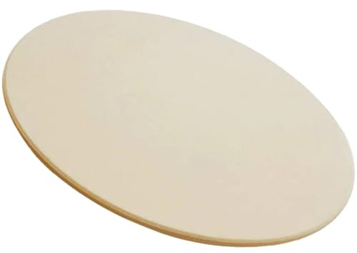 Pizzasten 38 cm rund bakning för bröd keramiska grillstenar för matlagning och grill och grill för pizzaugn