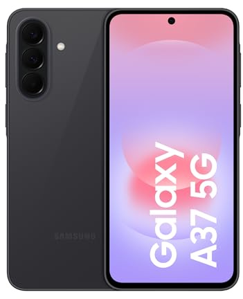 Samsung Galaxy A37 5G, 256GB, Awesome Charcoal [Versione Italiana] | 3 anni di Garanzia, Smartphone sottile, Cerchia e Cerca, Gomma Oggetto, Suggerimento di Modifica, Tripla Camera, 5.000 mAh