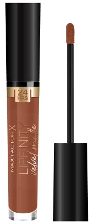 Max Factor,4 ml (Pack of 1) Lipfinity 4Ml Velvet Matte Liquid Lipstick Cashmere Nude 085