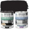 Rust-Oleum 367605 Home Interior Floor Coating Kit, Semi-Gloss Black