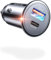 AINOPE 67.5W 99% Unsichtbar Super Mini Zigarettenanzünder USB C 12v USB Adapter Auto Ladegerät Stecker Kfz Ladegerät USB C für iPhone 16/15/14/13/Pro Max Plus iPad, Samsung S25 S24