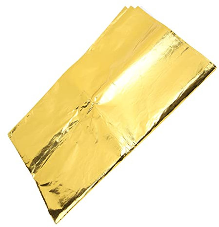 Selbstklebendes, Reflektierendes, Goldenes Hochtemperatur-Hitzeschild-Wickelband mit Fortschrittlichem Polymer-Laminatglasgewebe Zum Umwickeln von Drähten, Kraftstoffleitungen
