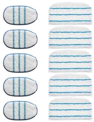 TYRLBDXS 10 Piece Multi-Purpose Steam Cleaner Mop Set. Compatible With BLACK&DECKER FSMH1321/FSMH1300