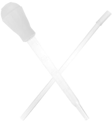 Kisangel Siphon Wasserwechsler Und Sandreiniger Für Kleine Aquarien Manueller Aquarium Kotreiniger Aus Bruchfestem Kunststoff 29cm Mit Verlängerung Bis 55cm Weiß Aquarienzubehör Für Fischbeckenpflege