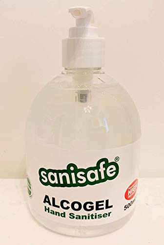 Alcohol Gel, 78% pump action 500ml fully certified. Pack of 1, gentle on the hands leaving them feeling soft. 10% off if 12 are purchased.