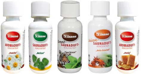 Finnsa Saunaaufguss Set - natürliche Regeneration (5 x 100 ml)