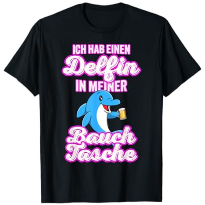 Delfin Bauchtasche Honk Malle Opening Party Isi T-Shirt