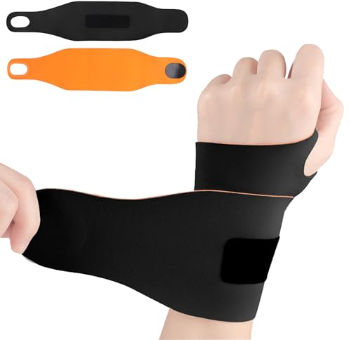 Befada Elastische Handgelenkbandage, Handgelenkstütze bandage, Komfort Handgelenk Bandagen für Frauen Männer, Handgelenkschiene Tendinitis, Arthritis, Verstauchungserholung