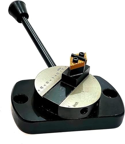 MachEl Lathe's Ball Turning Attachment with Size Scale (Oval Base-Double Bit-For Myford & Similar Size)