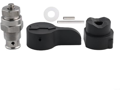 Entgoinggo Return Valve Repair Kit, Stainless Steel Return Valve Airless Paint For 390/395/490/495/590/595 Sprayer Valve