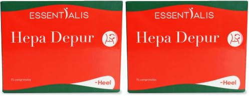 Essentialis Hepa Depur-Con vitaminas B1, B6 y B12-Metabolismo de bebidas y otros alimentos-Protege tu hígado-Efecto antiresaca-15 comprimidos veganos-Anticípate al exceso tomando 1 comprimido