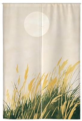 Küchenvorhänge Goldgrün Weiß Küchenvorhänge Polyester Scheibengardinen Waschbar Raumteiler Vorhang Vorhänge Kurz Langlebig Vorhang Tür Verdickung Türvorhänge Door Curtain 90x200cm