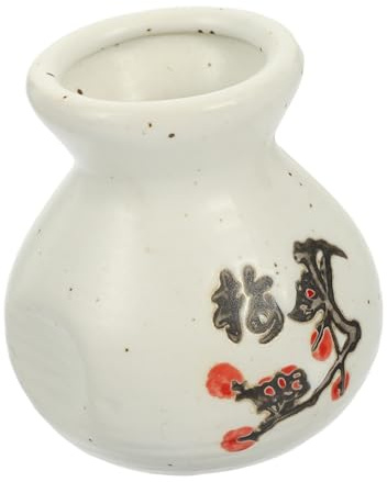 GLEAVI Porte Cure Dents Céramique Vintage Pot de Rangement pour Cure Dents Design Élégant pour Table à Manger Cuisine