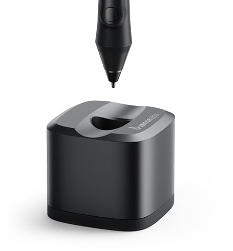 XENCELABS Pen Holder Stifthalter mit Basis kompaktes Silikon Aluminium-Schreibtisch Accessoire stilvoller schwarzer Ständer für Zuhause Büro Studio