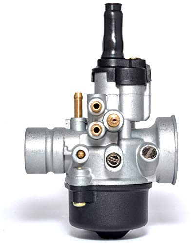 Easyboost Carburateur 17.5 mm Type PHVA Starter Automatique Electrique pour MBK Booster après 2004 Nitro Stunt Mach-G Jog-R Bw’s Minarelli Vertical Horizontal Rocket Ovetto Carbu Scooter 50cc