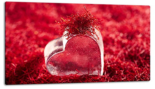 TMK ArtDeko – Schneidebrett Glas – Glasschneidebrett für die Küche 52x30 cm – Robust, Hygienisch & Rutschfest – Glas Schneidebrett – Zusätzliche Arbeitsfläche – Vielseitige Nutzung