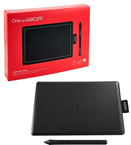 Wacom CTL-472/K1-C Pen Tab, One by Wacom Small Chromebook Compatible, Pen Input Exclusive Model, S Size