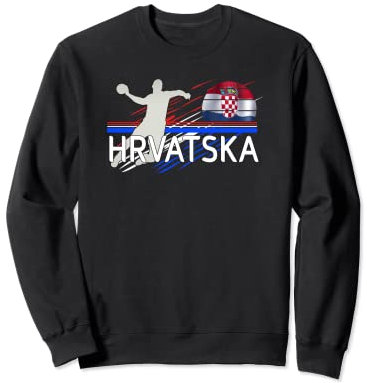 Handball Hrvatska Kroatien Rukomet Sweatshirt