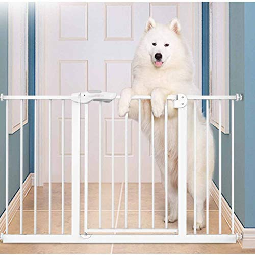 Haustier-Laufgitter, Weiße Kinder-Haustiergitter Für Den Innenbereich, Sicherheitsgitter Für Treppen Oder Türen, Treppengeländer/a/152-160Cm