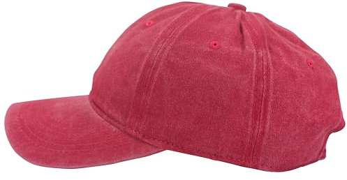 Baseballcap im Vintage Used-Look aus 100% Baumwolle, Unisex Jeans Denim Cap