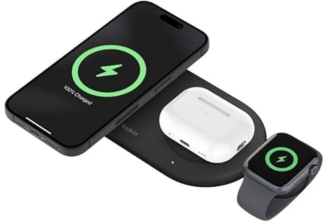 BOOSTCHARGE 3IN1 WLESS CHARGE W QI2