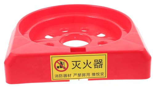 SHINEOFI Base Per Estintore in Plastica Per Auto Supporto Stabile Per Estintore a Polvere Design Pratico e Sicuro Per Bagagliaio 1 Pezzo