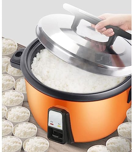 Cuiseur à riz commercial, grande capacité 18L, poêle antiadhésive, idéal pour hôtels, restaurants, cantines, écoles