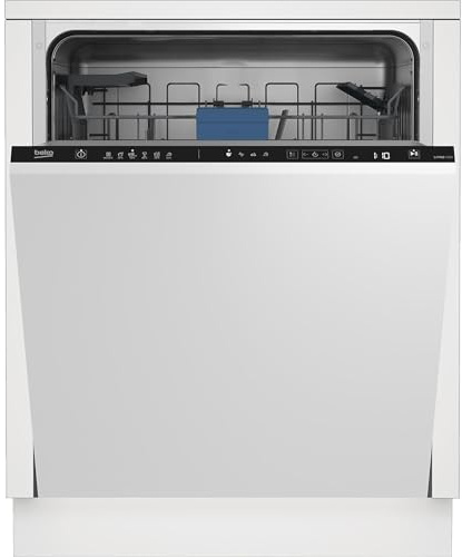 Beko BDIN36451 Geschirrspüler vollintegrierbar 6 Programme, LCD Display, Startzeitvorwahl EEK: B ohne Möbelfront
