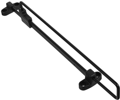 CANIGHT Barra para Armario Extraíble Negra de 30 Cm, Perchero Telescópico Ajustable para Colgar Ropa, Barra Extensible para Armario, Almacenamiento y Organización en Hogar y Cocina