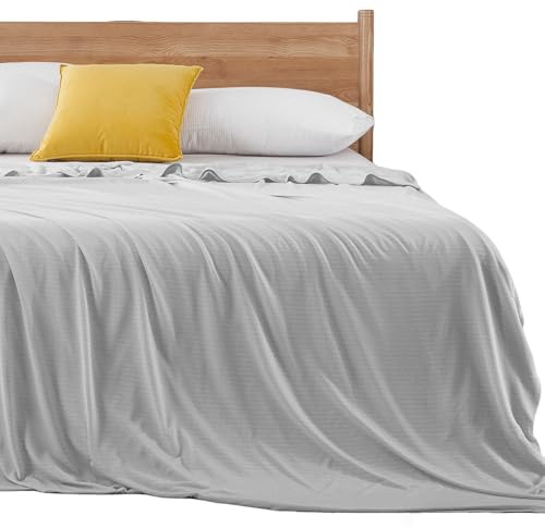 Elegear Kühldecke Sommerdecke - Japanische Arc-Chill 3.0 Kühlfasern 2in1 doppelseitige Selbstkühlende Decke für Besseren Schlaf Antiallergie und Atmungsaktive Weiche Wohndecke Reisedecke 150 x 200 cm