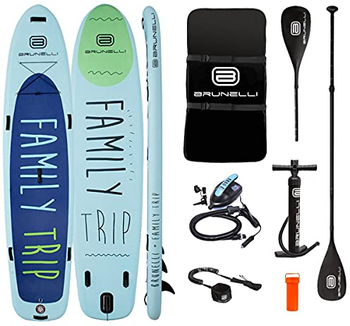 BRUNELLI 12.0 Family Trip SUP Board Stand Up Paddle Surf-Board Familien Board 365x86x15cm