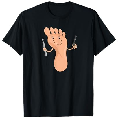 Fußpflege Podologie Pediküre Fußnägel Nagelstudio Fuß T-Shirt