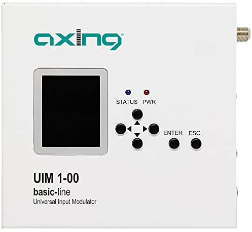 Axing UIM 1-00 universal ingångsmodulator DVB-C DVB-T med ingång HDMI IPTV USB