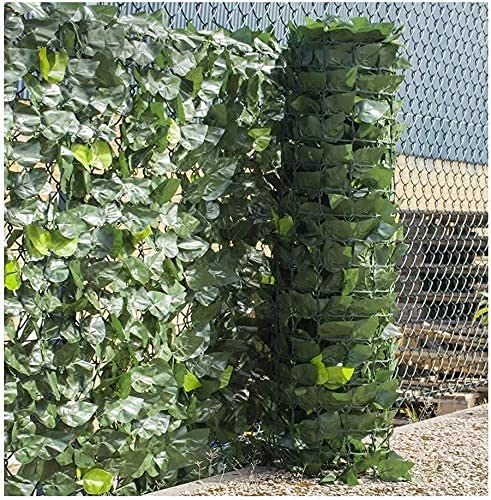 Künstliche Hecke Künstliche Efeu Garten Sichtschutz Blickschutz Sichtschutz Efeu Künstlicher Garten Pflanzenzaundekorative Zäune Sichtschutz für Gartenzaun Künstliche Efeu-Hecke Scroll LSDRALOBB