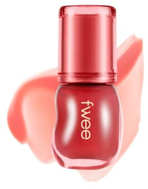 fwee 3D Voluming Gloss 30% (Sheer) | Sorbet 30% l High Shine, Non-Sticky Lip Gloss for Makeup | Long-Lasting, Moisturizing Gel Formula | 30%, 70% Pigment Options | 5.3g