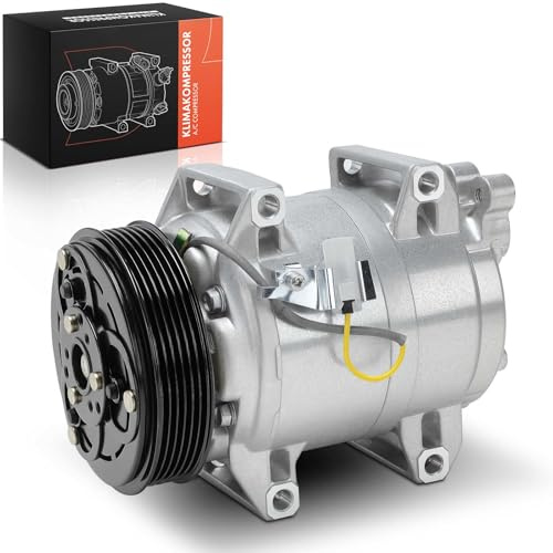 Frankberg Compresor de aire acondicionado con embrague Compatible con XC90 I 275 V70 II 285 P80 SW S60 I 384 XC70 Cross Country 295 S80 I TS XY Replace# CO11044JCincl. aceite premezclado | Compatible con XC90 I 275, S80 I 184, XC70 Cross Country 295, V70 II 285, S60 I 384