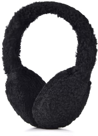 Harssidanzar Damen Winter Ohrenschützer,HL305EU, Schwarz